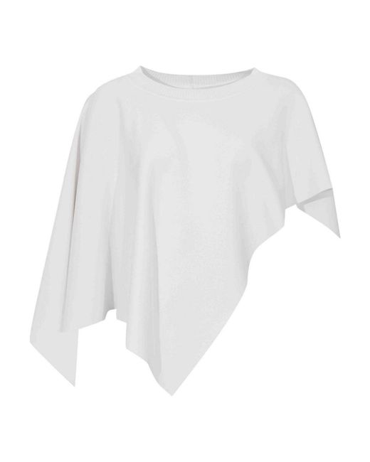 Liviana Conti White Lila Cape