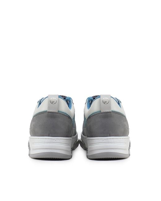 Giuliano Galiano Blue Vyper Sneakers for men