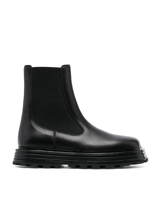 Jil Sander Black Boots Shoes for men