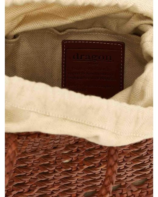 Dragon Diffusion Brown Santa Cano' Handbag
