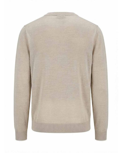 Peserico White Sweater for men