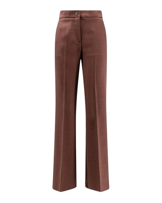 Pinko Brown Pantaloni New Serenidad