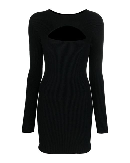 DSquared² Black Short Tigh Dress