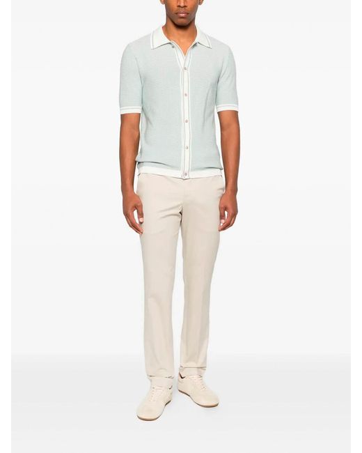 Tagliatore Blue Shirt for men