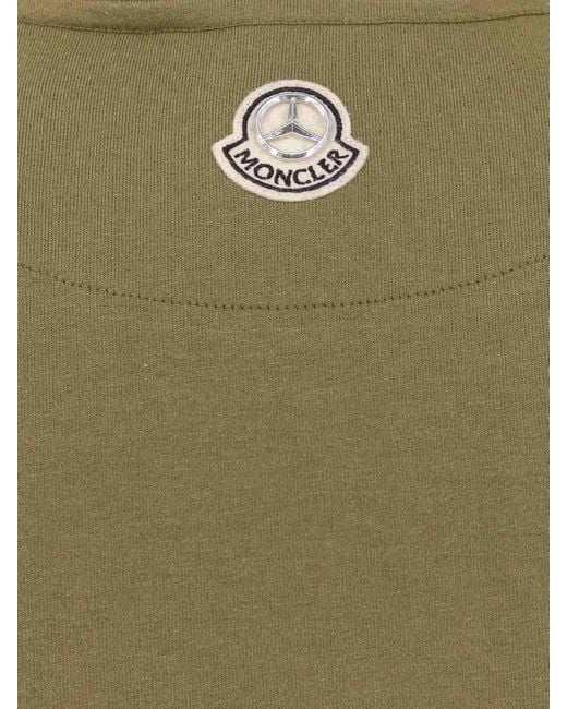 Moncler Gray T-Shirt And Pole for men