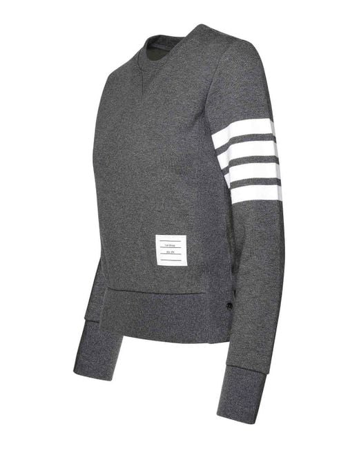 Thom Browne Gray Maglia 4 Bar