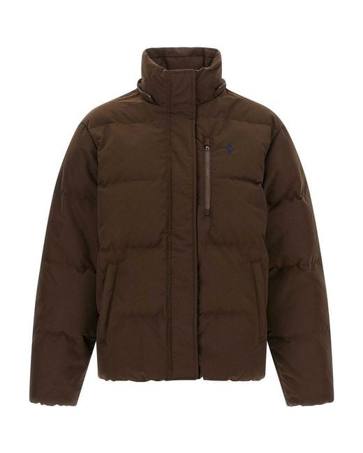 Polo Ralph Lauren Brown Carly' Down Jacket