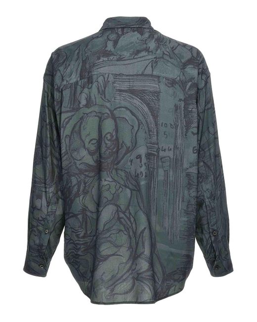 Magliano Gray Aldas Twisted Shirt for men