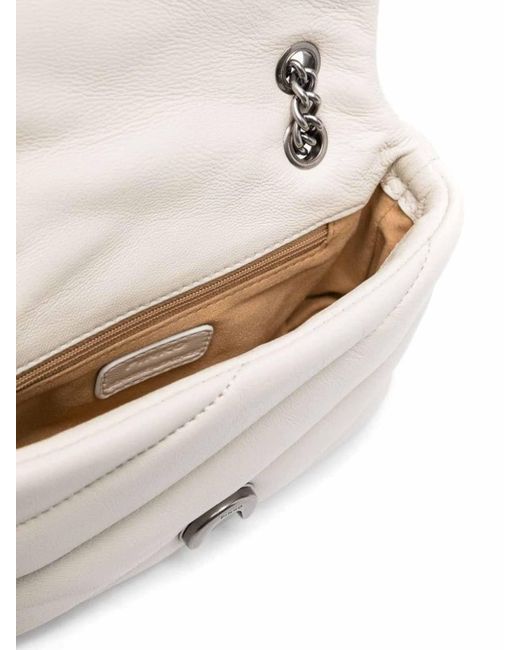 Pinko White Shoulder Bag