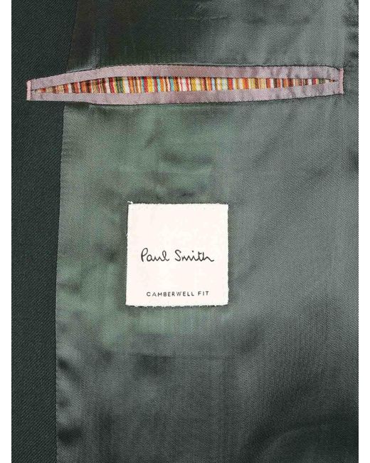 Paul Smith Green Two-Piece Suit for men