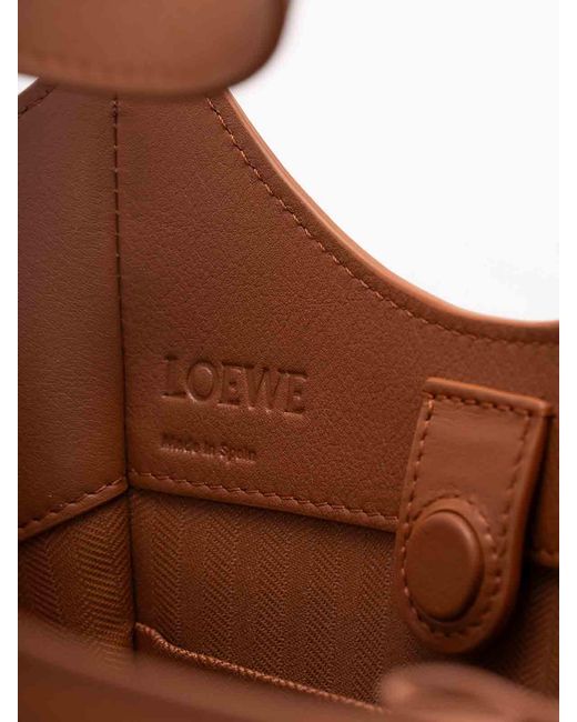 Loewe Brown 'Hammock Flip' Bag