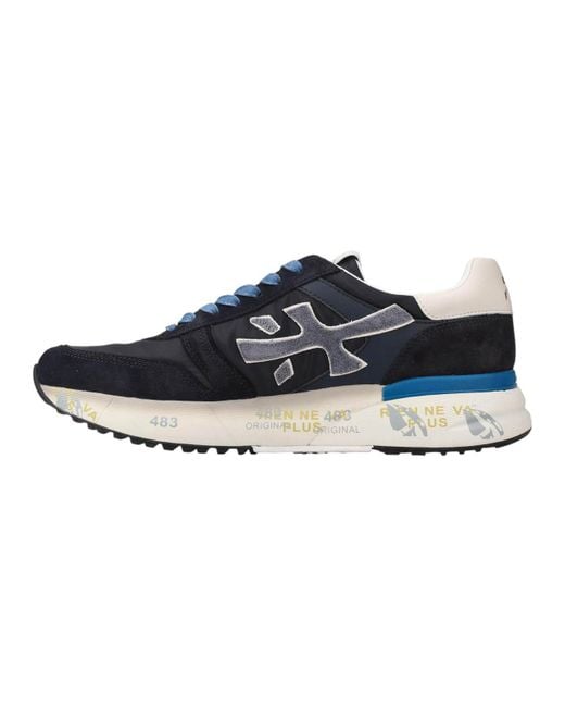 Premiata Blue Sneakers Blu for men