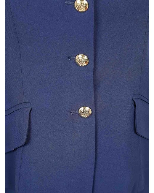 Ralph Lauren Blue Woven-Dresses