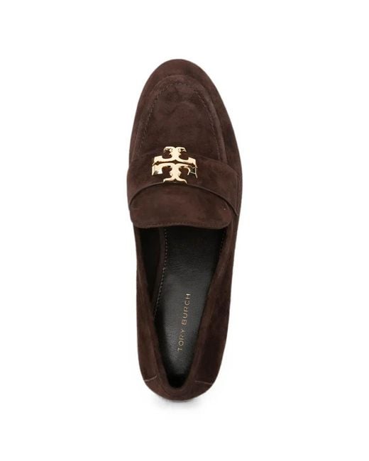 Tory Burch Brown Eleanor Loafer Flat Shoes