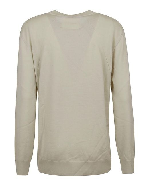 Jil Sander Gray Wool Sweater