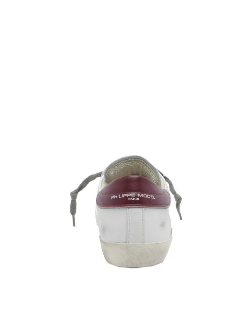 Philippe Model White Prsx Sneakers for men