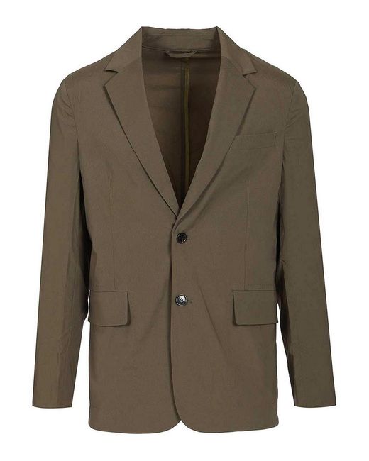 Paul Smith Green Unlined Single-Breasted Blazer for men