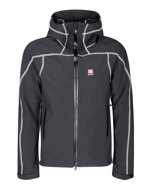 66 North Black Vatnajokull Softshell Jacket for men
