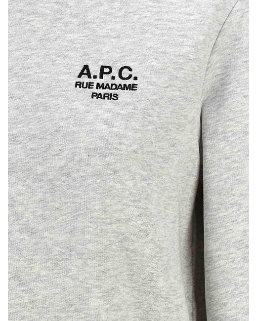 A.P.C. Gray Sweatshirts