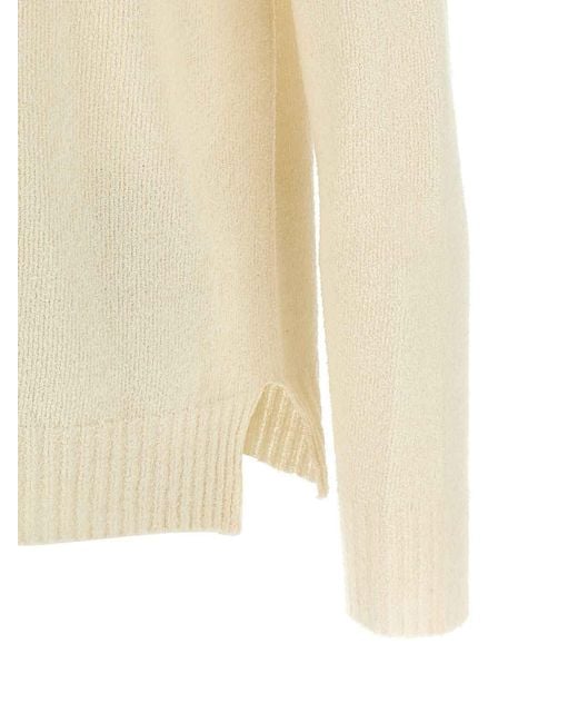Ma'ry'ya Natural Spongy Effect Sweater for men