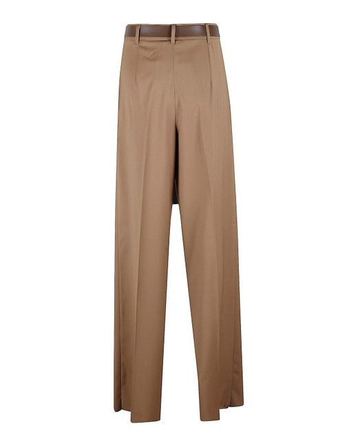 Max Mara Natural Trousers