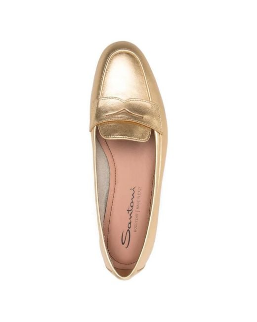 Santoni Natural Carla Loafer