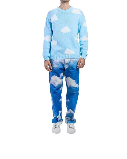 Moschino Blue Clouds Shirt for men