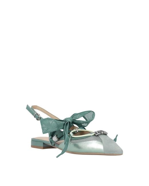 Pinko Green Sandals
