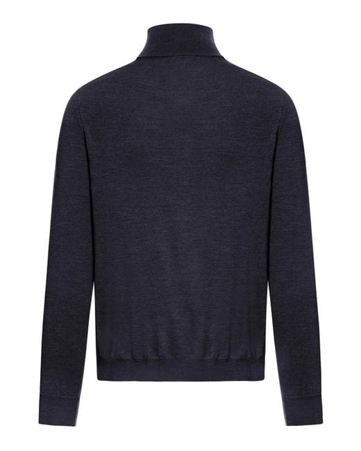 Zanone Blue Sweater for men