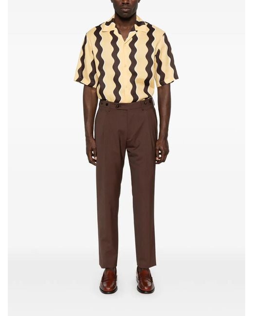 Berwich Brown Pants for men