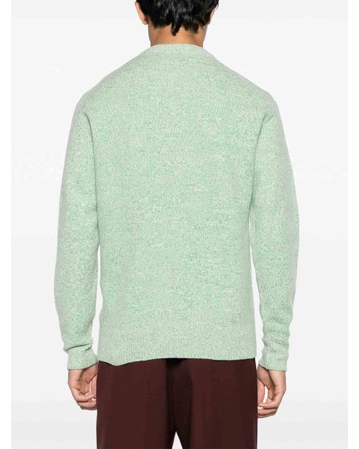 Jil Sander Green Round Neck for men
