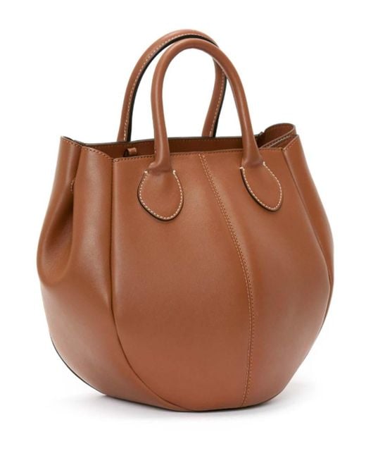J.W. Anderson Brown Punch Tote Bag