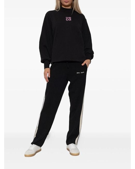 Palm Angels Black Sweatshirt