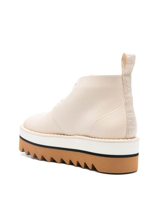 Stella McCartney White 50Mm Sneak-Elyse Boots
