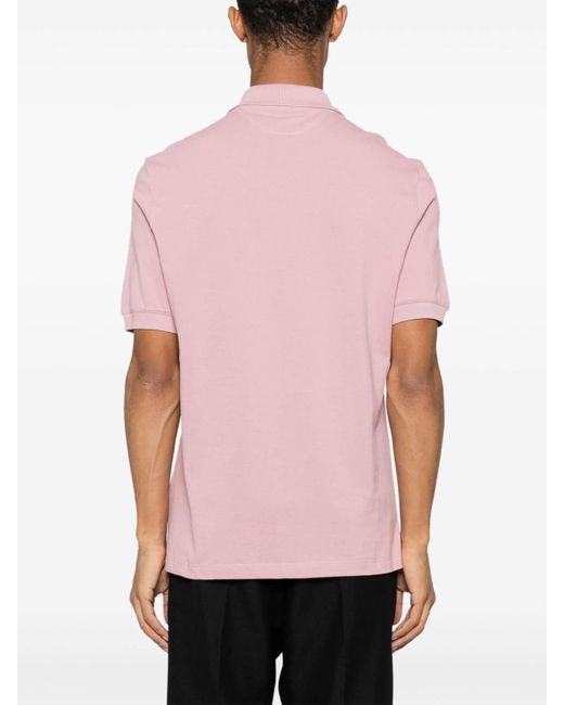 Brunello Cucinelli Pink Polo Shirt for men