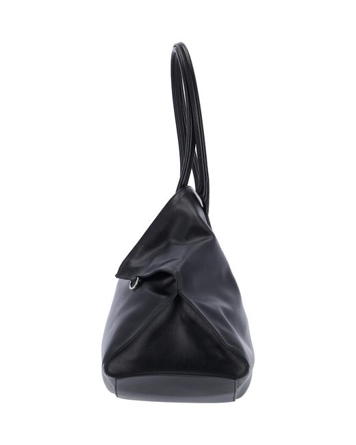 McQueen Black Large Shoulder Bag