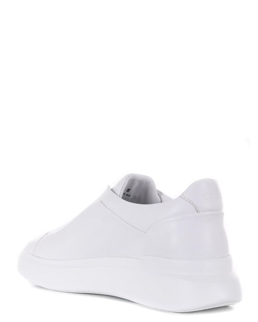 Hogan White "H580" Slip-On Sneakers for men