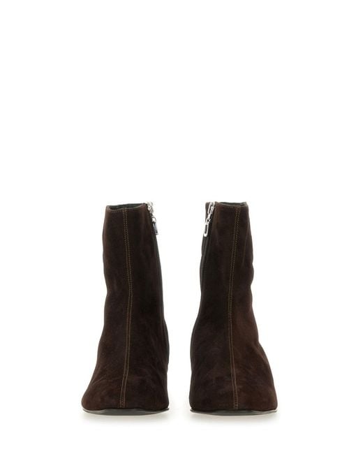 CAREL PARIS Black Ankle Boot Aiglon