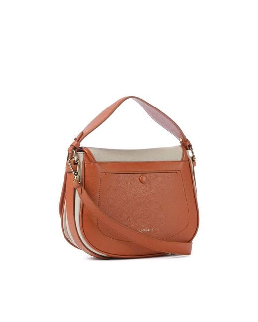 Coccinelle White Mavery Small Bag