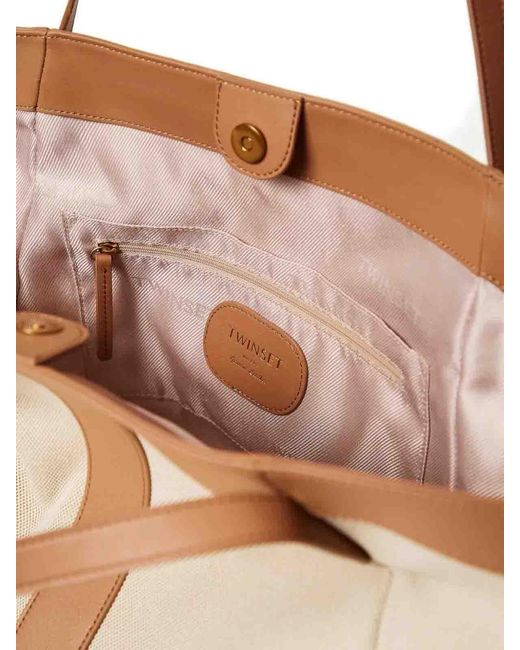 Twinset White Tote Bag