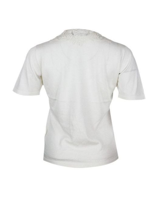 Fabiana Filippi White Sweaters 55Se 45Co