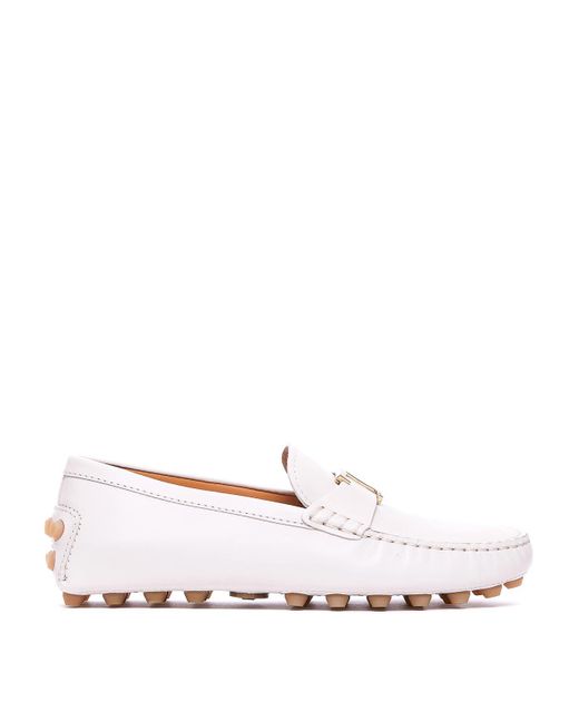 Tod's Natural T-Timeless Loafers