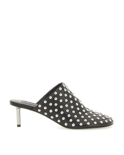 Jil Sander White Mules