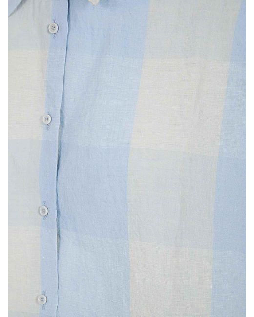 Apuntob Blue Short Sleeves Shirt