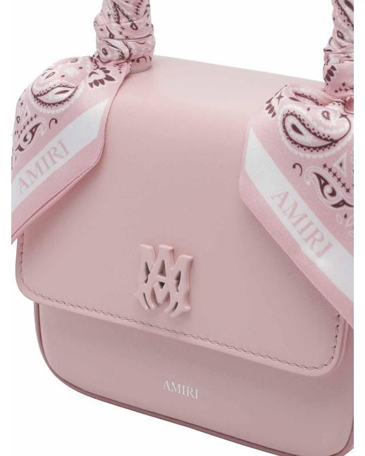 Amiri Pink Micro Ma Bag