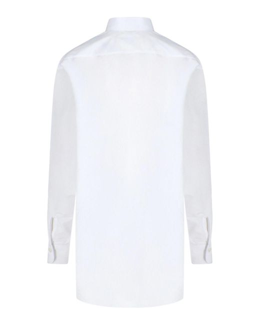 Finamore 1925 White Classic Shirt