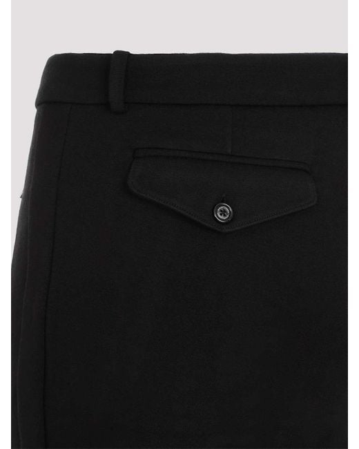Ralph Lauren Black Pintuck Jogger Pants for men