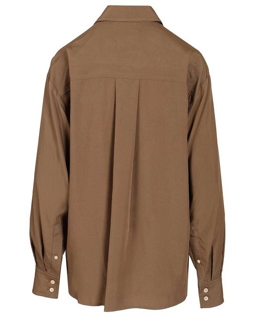Isabel Marant Brown Flowing Shirt