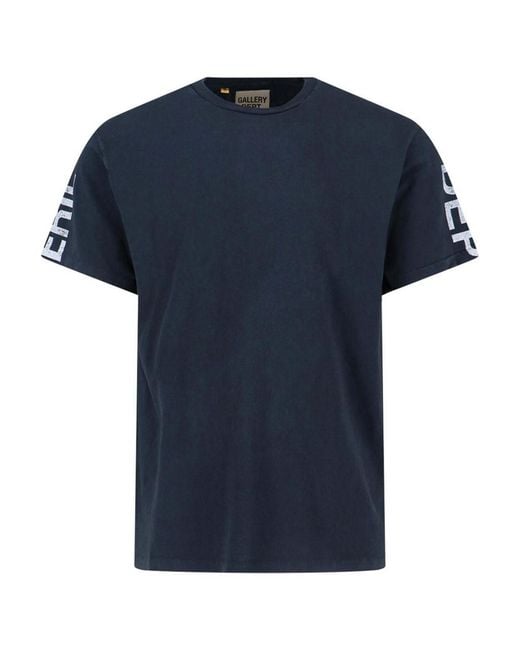 GALLERY DEPT. Blue Logo T-Shirt for men