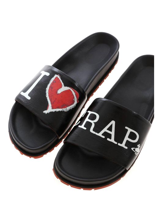 Mens vivienne store westwood slides